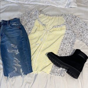 american eagle mom jeans!!